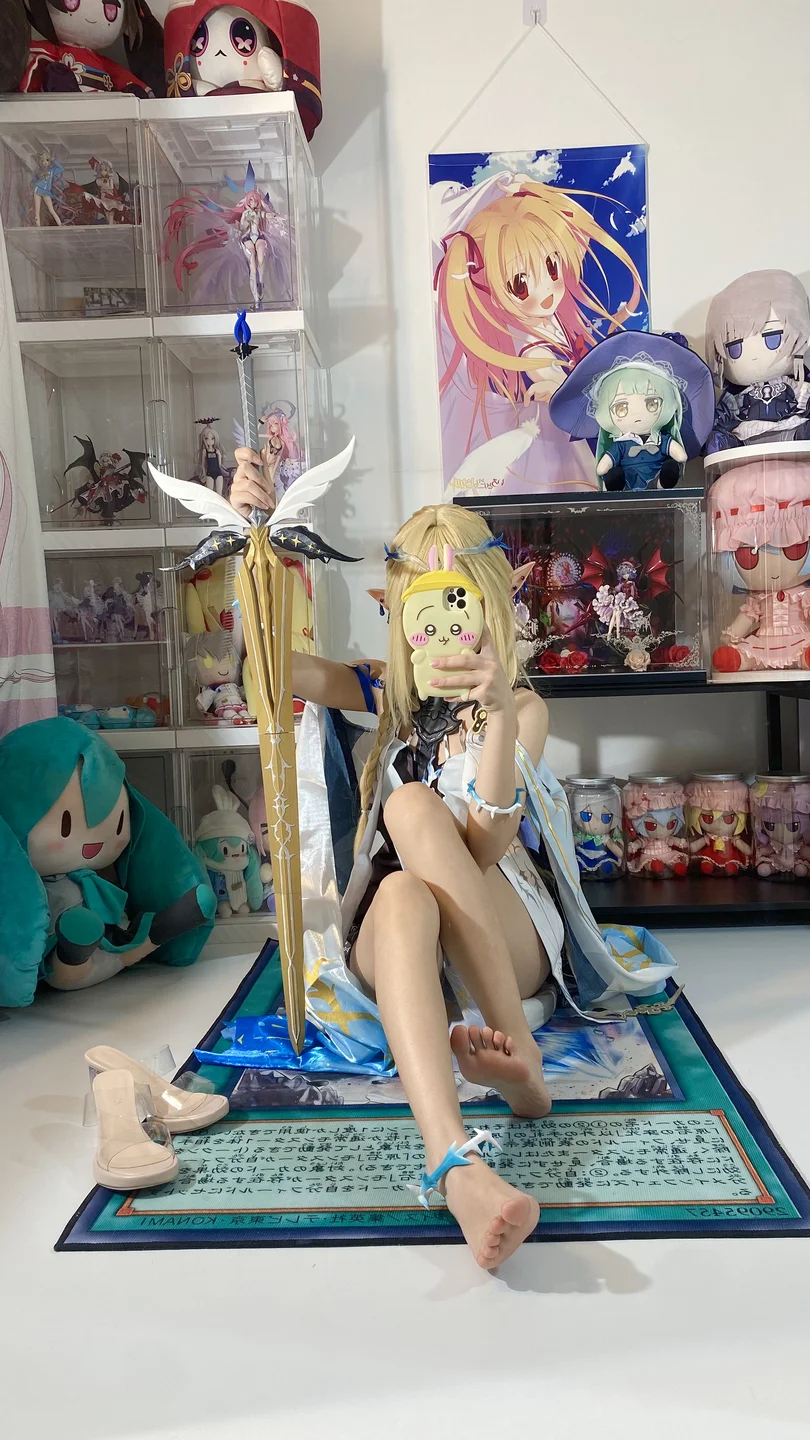 白栎Shirly - No.006 鸣潮·卡提希雅 [66P,8V-1.17GB] tg@simisebaisi 【丝足阁】005.webp